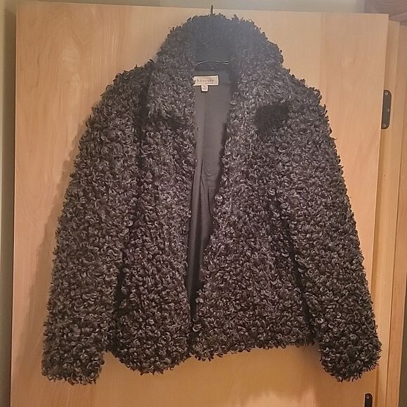 Philosophy green poodle coat sz med - Picture 11 of 11